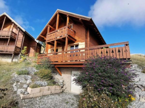 Chalet Aiguilles - Beau chalet récent 8 couchages au cœur de la station de Réallon MAE-8691
